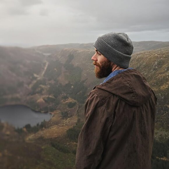 1&2 Pack Beanie for Men Women Slouchy Beanie Hats Winter Knit Caps Soft Ski Hat‎ - Picture 5 of 6